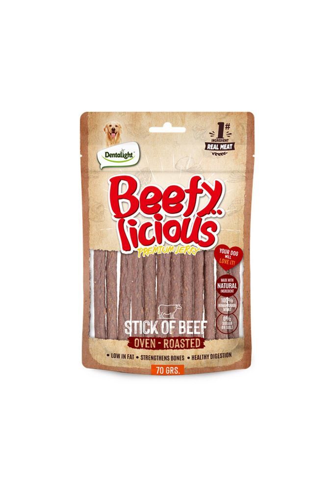 DENTALIGHT BEEFY STICK OF BEEF 70G