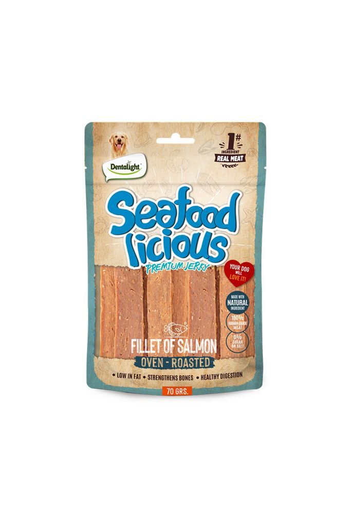 DENTALIGHT SEAFOOD FILLET OF SALMON 70G