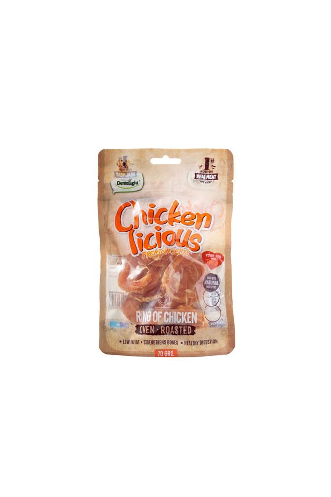 DENTALIGHT CHICKEN RING OF CHICKEN 70G