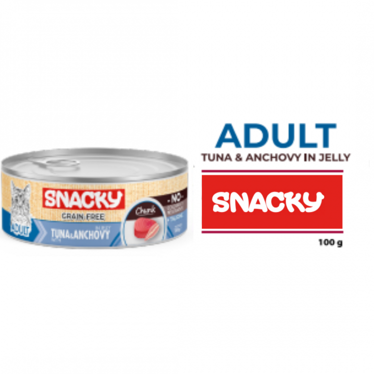 Snacky Jelly Ton Balıklı Kedi Konservesi 100 gr