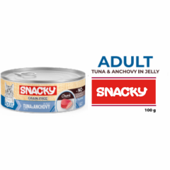 Snacky Jelly Ton Balıklı Kedi Konservesi 100 gr