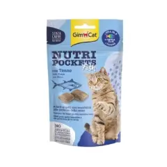 GimCat Nutripockets Ton Balıklı Kedi Ödül Maması 60gr