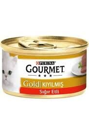 Gourmet Gold Kıyılmış Sığır Etli Kedi Konservesi 85 gr