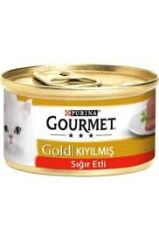 Gourmet Gold Kıyılmış Sığır Etli Kedi Konservesi 85 gr