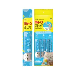 Me-O Tavuklu ve Ciğerli Krema Kedi Ödül Maması 15gr (4'lü)