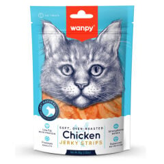 Wanpy Gerçek Tavuk Fileto 80 Yumuşak Kedi Ödülü