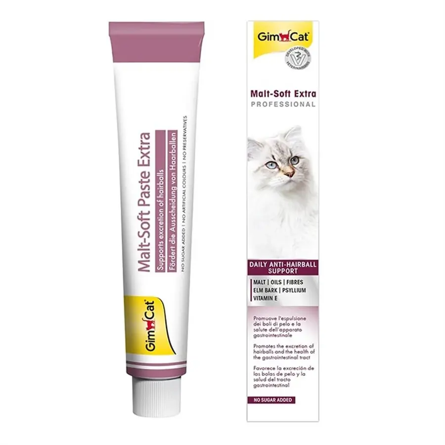GimCat Malt-Soft-Extra Tüy Yumağı Kontrol Kedi Macunu 20 Gr