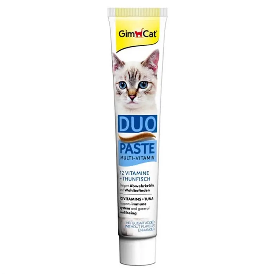 GimCat Multi-Vitamin Duo Paste Ton Balıklı Kedi Macunu 50 Gr