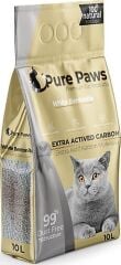 Pure Paws Aktif Karbonlu İnce Taneli 10 lt