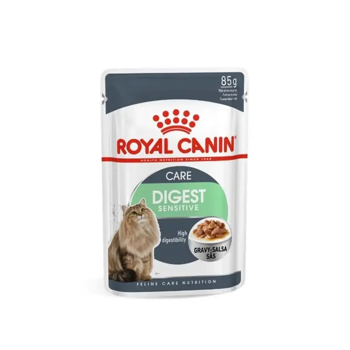Royal Canin Digest Sensitive Hassas Kediler İçin Yaş Mama 85 Gr