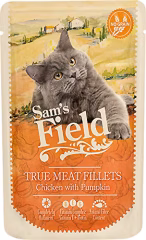 Sam's Field Tavuklu ve Balkabaklı 85 gr Yetişkin Kedi Yaş Maması