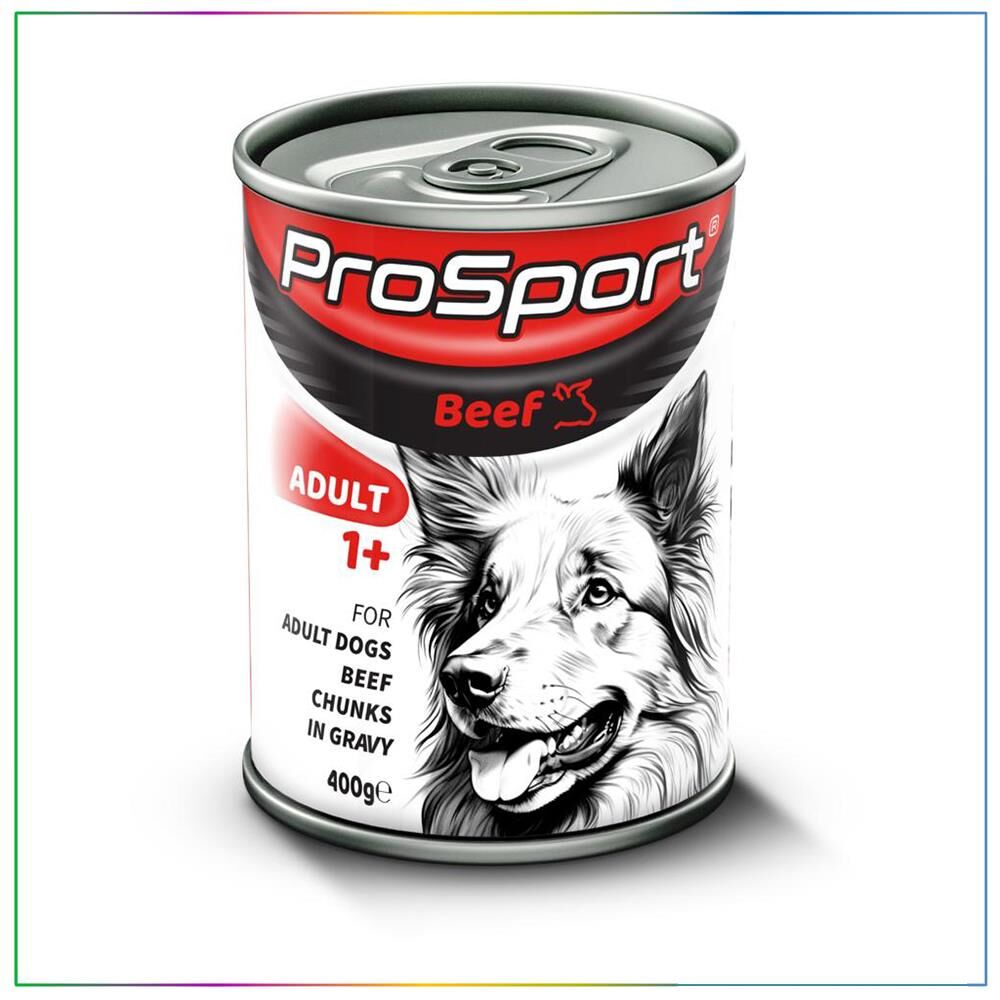 Prosport Sığır Etli Yetişkin Köpek Konservesi 400 gram