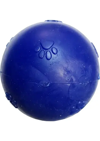 Kardelen Termoplastik Pati Desenli Köpek Oyun Topu Xl 7.5 cm