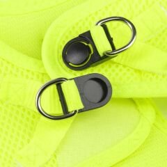 AlfDog Airmesh Göğüs Tasması L (NEON SARI)