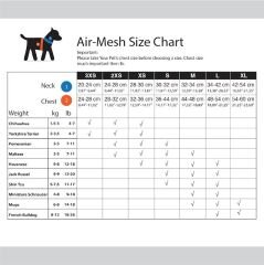 AlfDog Airmesh Göğüs Tasması S (MAVİ)