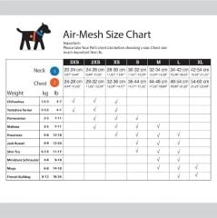 AlfDog Airmesh Göğüs Tasması S (MOR)