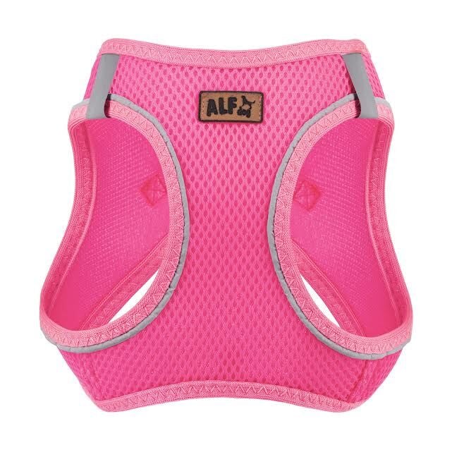 AlfDog Airmesh Göğüs Tasması L (PEMBE)