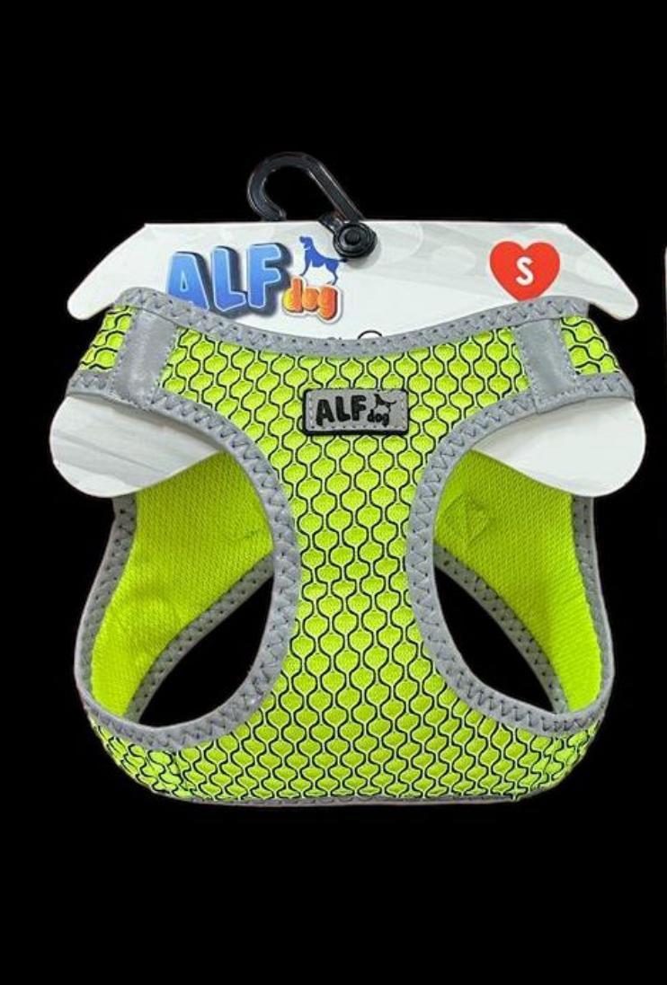 AlfDog Airmesh Reflektörlü Göğüs Tasması 2XS