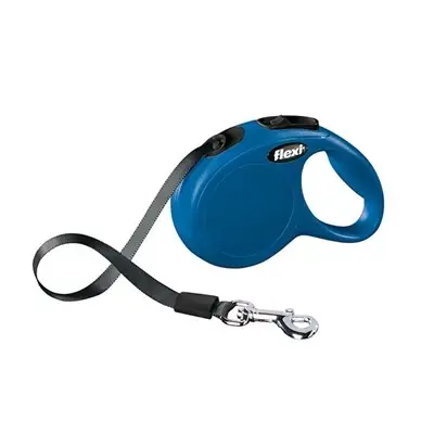 Flexi New Classic Otomatik Mavi Şerit Gezdirme Xsmall 3 Metre