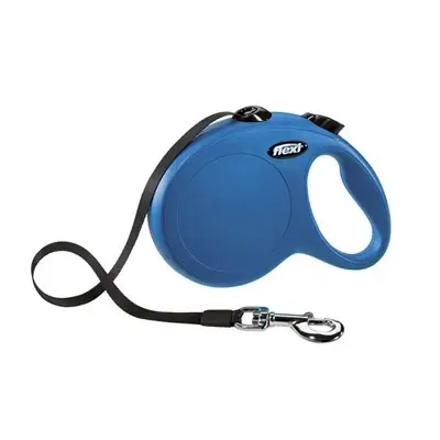 Flexi New Classic Otomatik Mavi Şerit Gezdirme Large 5 Metre