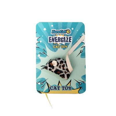 T9149-EuroCat Kedi Oyuncağı Leopar Fare