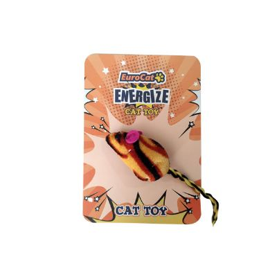 T9154-EuroCat Kedi Oyuncağı Karışık Renkli Yumuşak Fare