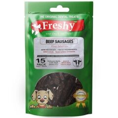 Freshy Mini Beef Sausages Tahılsız Sosis Köpek Ödülü 100 gr 15 Adet