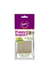 Gnawlers Kalsiyumlu Sütlü Yavru Köpek Ödül Kemiği [6'lı] [Mini]