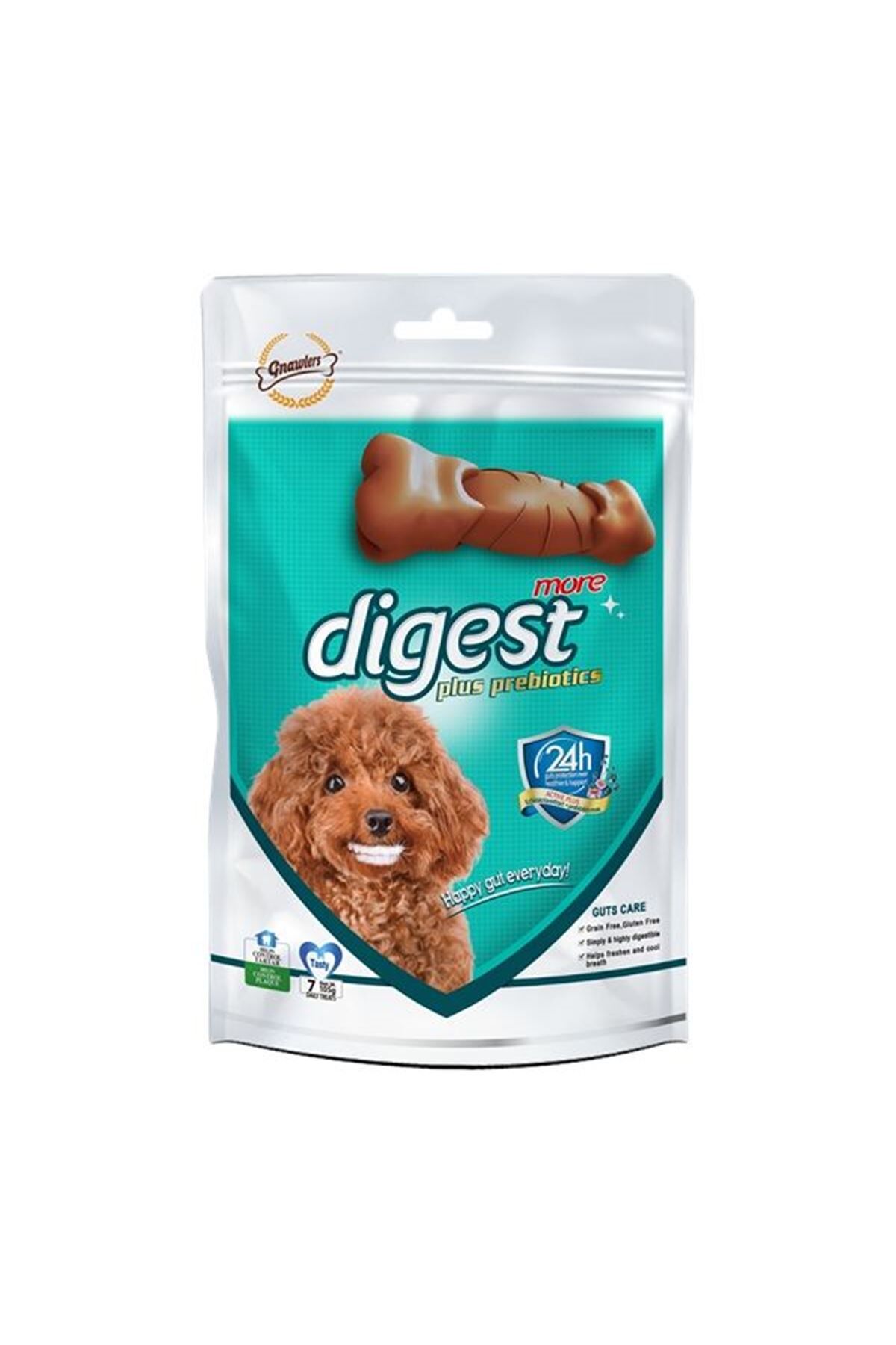 Gnawlers Digest Prebiyotik Destekli Köpek Ödül Maması 105gr 7.5cm [7'li]