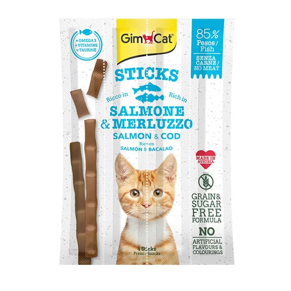 Gimcat Sticks Alabalık Somon Ödül Çubuk 20gr