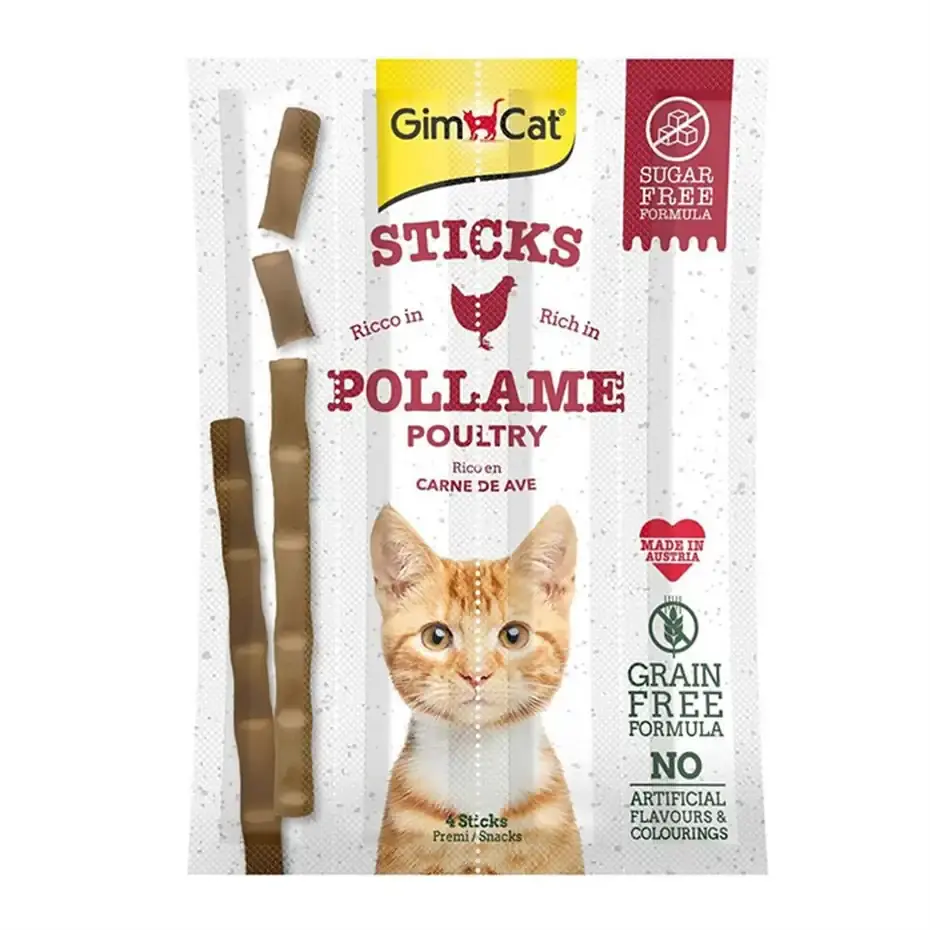 Gimcat sticks Tavuk Ciger Ödül Çubuk 20gr
