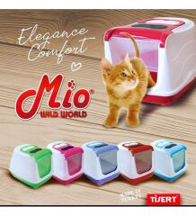 Mio Kapalı Kedi Tuvalet Kabı